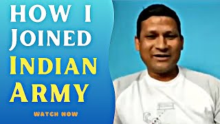 HOW I JOINED INDIA ARMY | HAV. MEEN BAHADUR THAPA | 21 PARA SF