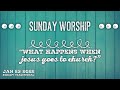 Jan 23, 2022 I “What Happens when Jesus goes to church?” I Luke 4:16-30 I 8:00a I Rev Jason Auringer