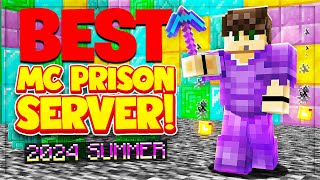 The BEST Minecraft OP PRISON SERVER of 2024! | Minecraft NEW Prison Server | OPLegends Prisons EP #1