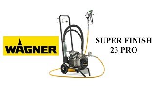 Wagner Super Finish 23 PRO. Video 4 Limpieza