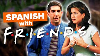 Learn Spanish with Friends - Ross's Surprise News and Rachel's Ring Trouble