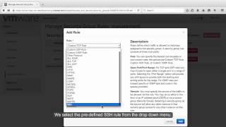 VMware Integrated OpenStack – Managing Security Groups