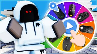Bedwars, But My MOUSE Is RANDOM.. (Roblox Bedwars)