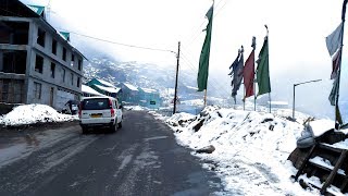 Gangtok to Nathula Changu Baba-Mandir Winter Trip 2017 | Part 1 | Up To Tsomgo Lake