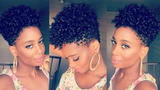 Twistout On Tapered Natural Hair Short 4c Hair Music Jinni