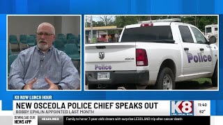 K8 Now Lunch Hour: Jake Tester Interviews Osceola Police Chief Bobby Ephlin