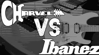 Charvel DK24 VS Ibanez Jem 7V