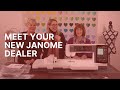 Get the scoop on the new Janome continental M17 embroidery machine from your new Janome dealer!