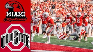 Miami (OH) vs #6 Ohio State Highlights | NCAAF Week 4 | College Football Highlights