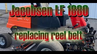 Replacing Reel Belt on Jacobsen LF-1880