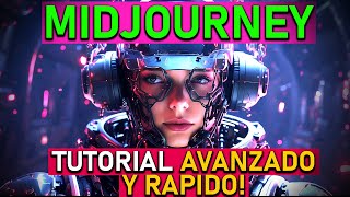 Tutorial Midjourney ia AVANZADO, RAPIDO y EN ESPAÑOL!