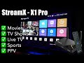 New StreamX X1 Pro Android TV Box - Full Review