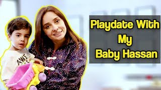 Playdate With My Baby Hassan | Juggun Kazim | Desi Tv