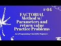 Factorial | Methods | for loop | Java Programming Tutorial for Beginners using Eclipse 2021