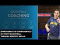 Nenad Trunic I Improvement of Fundamentals in Youth Basketball through Specific Drills I FIBA Clinic