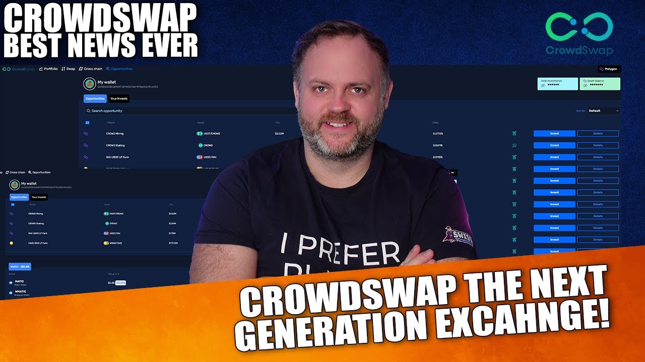Crowdswap The Next Generation Exchange Youtube
