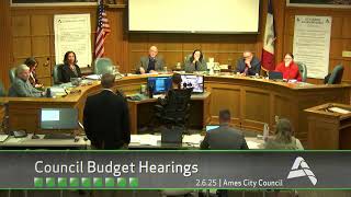 Ames City Council | February 6, 2025