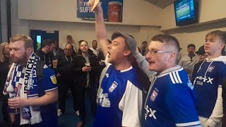 THIS IS HOW TO CHANT ALLEZ ALLEZ ONLY IPSWICH DO IT THE RIGHT WAY IPSWICH V CHARLTON