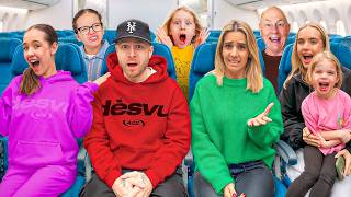 10 HOUR Flight With A FAMILY OF 10!
