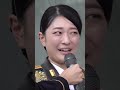 美人女性自衛官3名💛💛💛陸上自衛隊音楽隊💖鶫真衣オーシャンゼリゼ 　ショート　a1