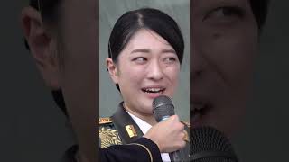 美人女性自衛官3名💛💛💛陸上自衛隊音楽隊💖鶫真衣オーシャンゼリゼ 　ショート　A1