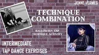 TAP DANCE TUTORIAL - Halloween Tap Technique Activity/Exercise!!