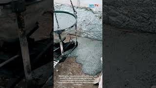 This Concrete Pour is MESMERIZING