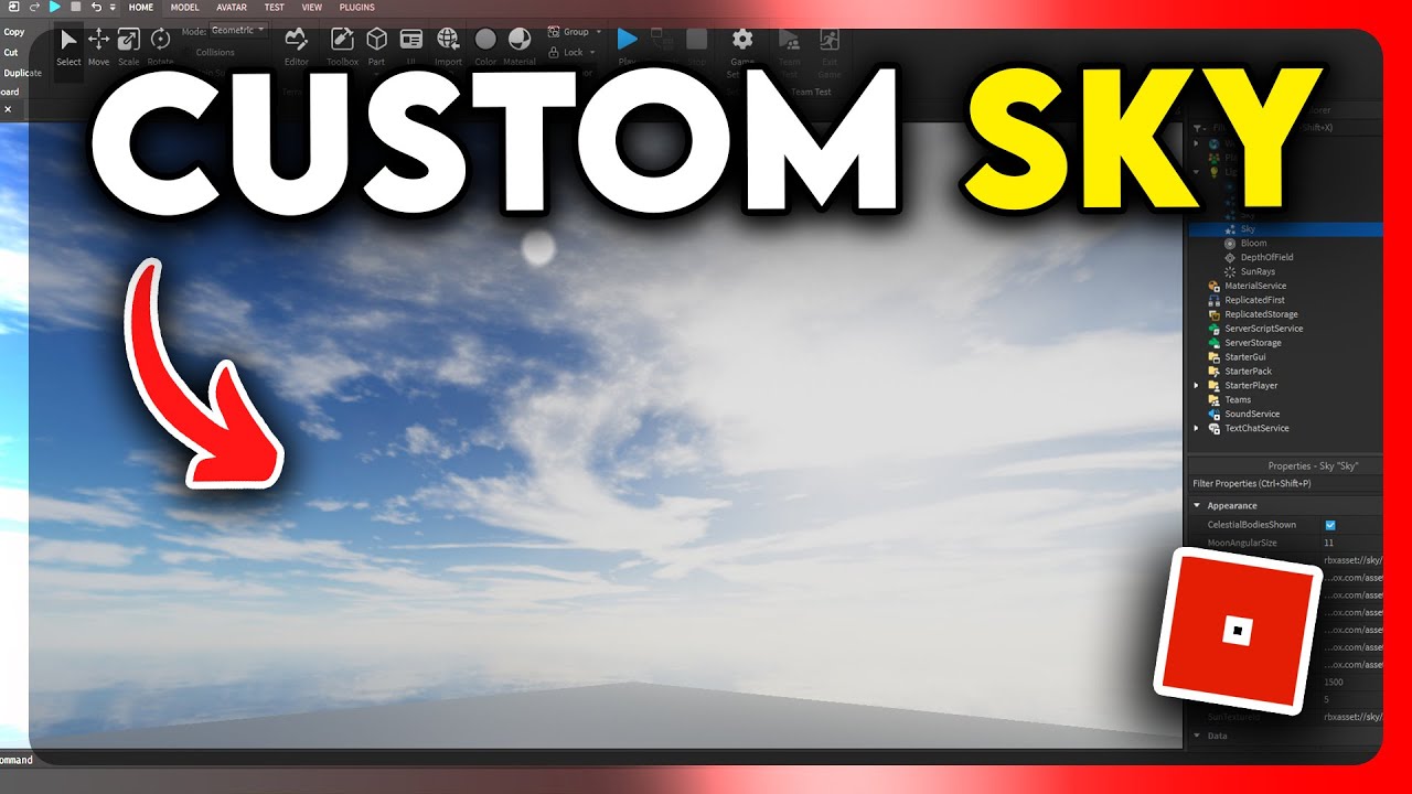 How To Put Custom Sky In Roblox 2025 Youtube