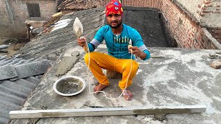 लेबल में पानी का ढलान कैसे निकाले_Amazing Techniques - Floor Plastering - Flooring plaster work