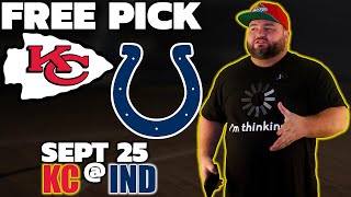 Chiefs vs Colts Free Pick | NFL Football Week 3 Predictions - Kansas City @ Indianapolis Kyle Kirms