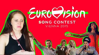 I REACTED TO EUROVISION 2015 AND IT WAS FILLED WITH BALLADS