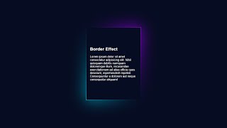 Border Gradient Effect for Your Website | HTML & CSS | [Coly💜 Developer Code]