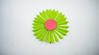 Diwali decoration - Paper Flower - How To Make Paper Flower - Easy Flower for beginners - DIY