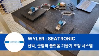 WYLER SEATRONIC : 선박, 군함의 플랫폼 기울기 측정 시스템 (태창트레이딩)