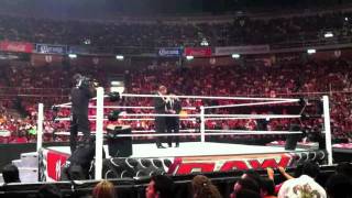 JR Returns to Monday Night Raw