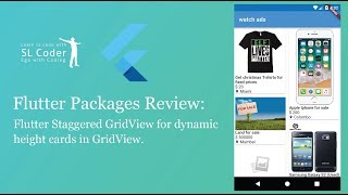 Flutter Staggered GridView package review using an classified ad grid example