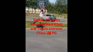 Special Olympics Arkansas basketball 🏀 and Overseas pro China 🇨🇳 PG