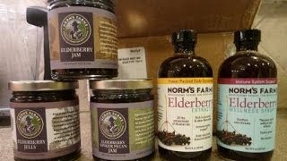 Elderberry Extract - Elderberry Syrup - Elderberry Jam from Norm's Farms  - Antioxidant-fruits