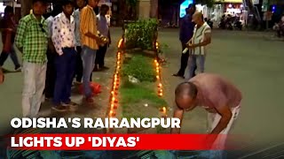 Odisha's Rairangpur Lights Up With 'Diyas' As Locals Celebrate Droupadi Murmu's Victory