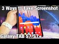 Galaxy TAB S7/S7+: How to Take Screenshot (3 Ways)