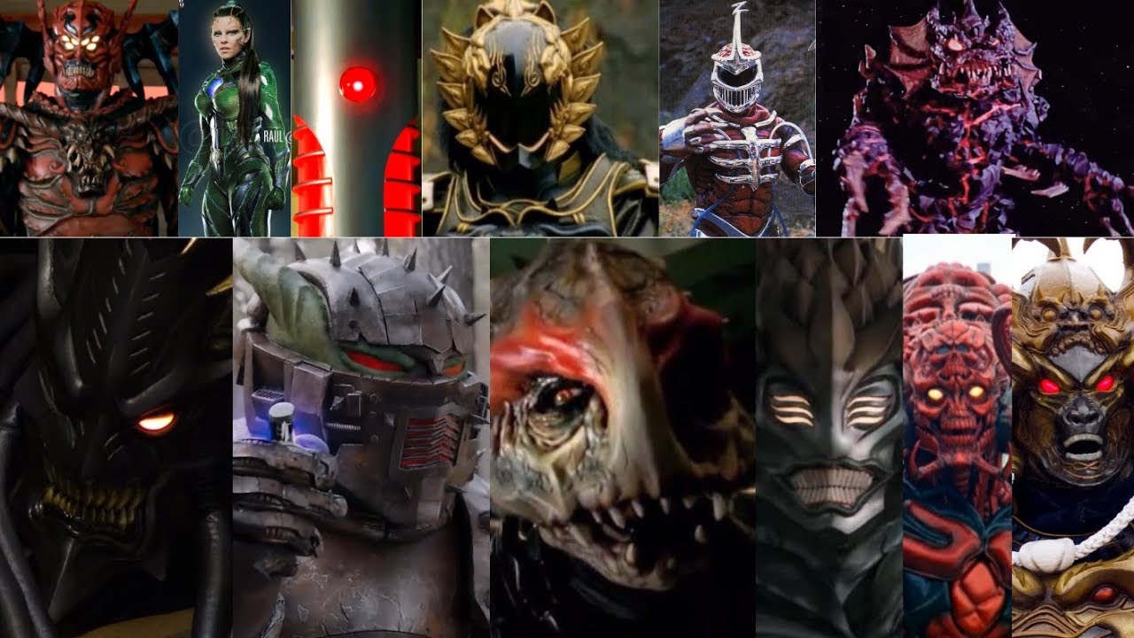 Power Rangers Villains List