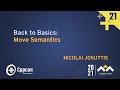 Back to Basics: Move Semantics - Nicolai Josuttis - CppCon 2021