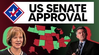 2020 Senate Map | Based on Approval Ratings