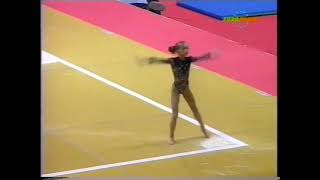 🥉 Oksana Fabrichnova 🇷🇺 FX EF 9.625 1993 European Cup