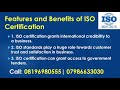 Top 5 Features and Benefits of ISO Certification - Apply for ISO 9001 2015 Certification