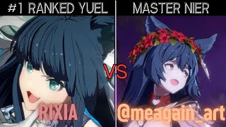 GBVSR➤ #1 RANKED YUEL / ユエル [ RIXIA ] vs MASTER NIER / ニーア [ tw @meagain_art ] GBVS Rising