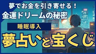 【睡眠導入】 夢でお金を引き寄せる、金運ドリームの秘密。宝くじにまつわる夢占い