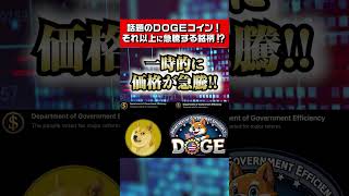 【仮想通貨】アメリカ政府公認仮想通貨⁉ 今注目のDOGEコインを超える銘柄とは⁉　#仮想通貨　 #shorts 　#リップル　 #xrp　#ビットコイン　#Swell　#スウェル　#dogecoin