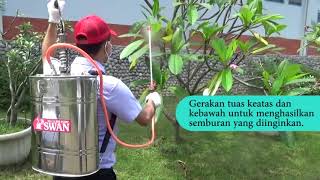 Cara penggunaan \u0026 perawatan Hand Sprayer Semi Otomatis Merk SWAN (SA-14)