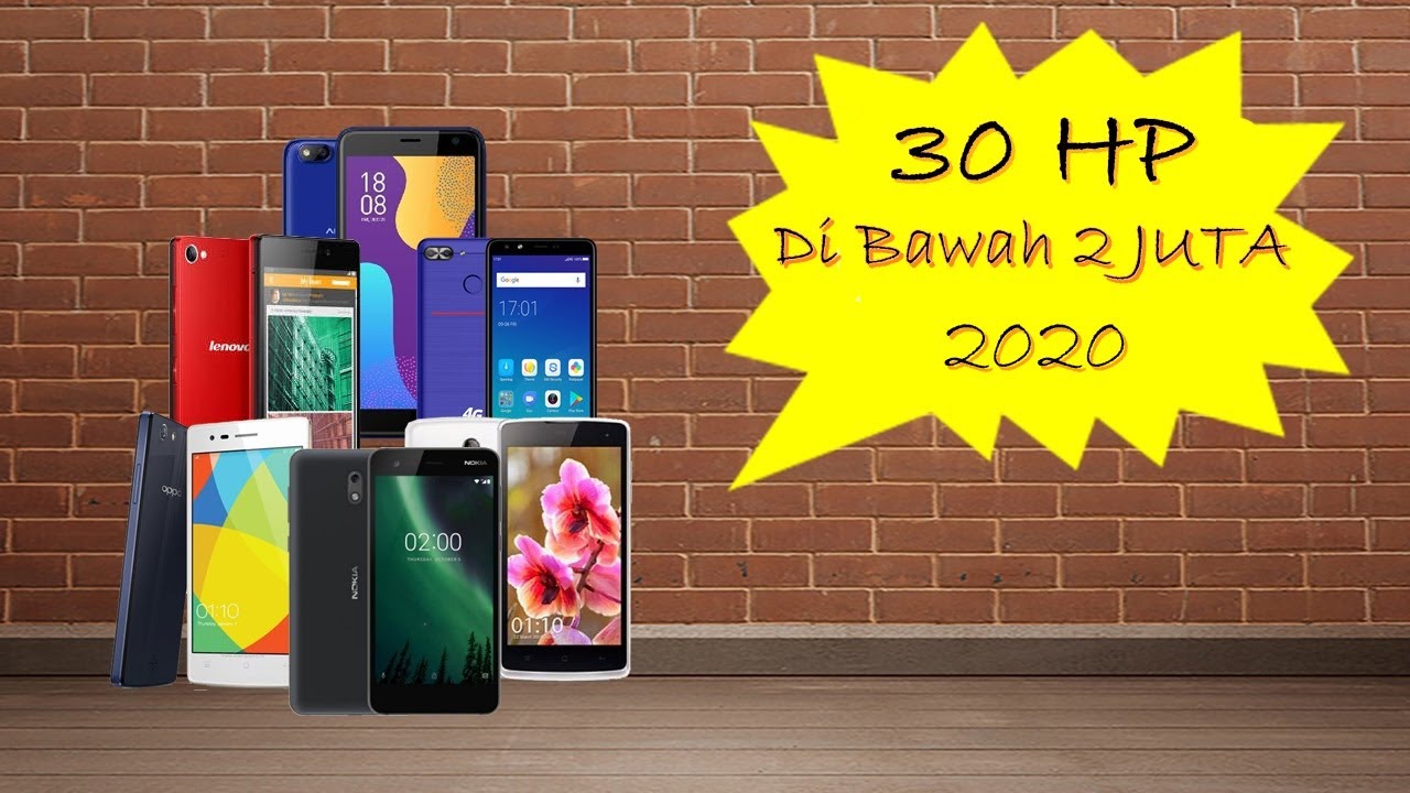 30 HP HARGA DIBAWAH 2 JUTA 4G TERBARU DAN TERBAIK 2020 ️ - YouTube